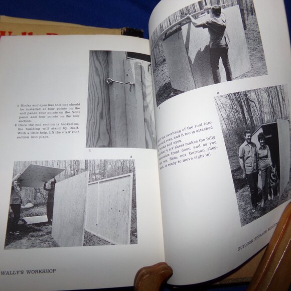 Wally's Workshop by Wally Bruner - Hardcover Book w/ Dust Jacket - Signed - 1973 - Picture 10 of 10